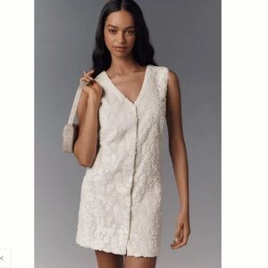 Sunday in Brooklyn white sequin dress